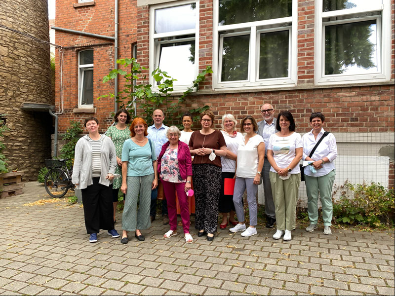 Gruppenbild mit Ministerin Daniela Behrens, Foto: Nds. Sozialministerium